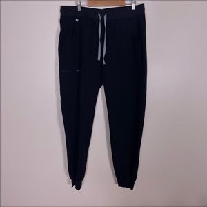 FIGS Black Jogger Scrub Pants